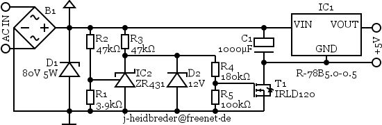 [Rectifier, Over-Voltage Switch and Regulator]